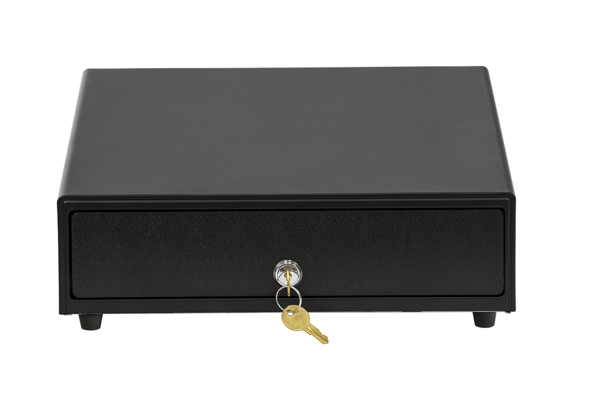 Денежный ящик АТОЛ CD-330-B черный, 330*380*90, 24V, для Штрих-ФР в Чебоксарах