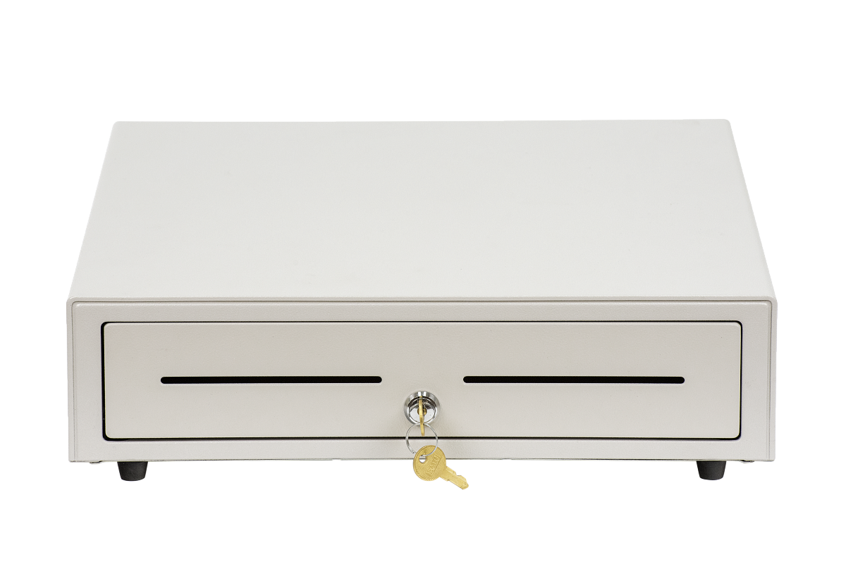 Денежный ящик АТОЛ CD-410-W белый, 410*415*100, 24V, для Штрих-ФР в Чебоксарах