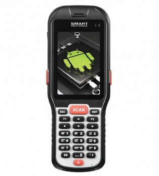Мобильный терминал АТОЛ SMART.DROID (Android 4.4, 1D Laser, 3.5”, 1Гбх4Гб) Wi-Fi b/g/n,Bluetooth,БП) в Чебоксарах