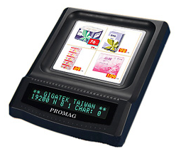 Настольный вакуум-флуоресцентный (VFD) Дисплей покупателя с монетницей DSP802U в Чебоксарах