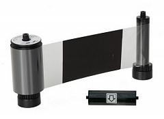 Черная лента с оверлеем (KO) на 3000 оттисков с чистящим роликом; для принтера Advent SOLID 700 в Чебоксарах
