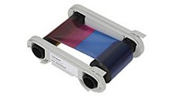 Полноцветная лента  (YMCKOK) для двусторонней печати на 200 оттисков с чистящим роликом в Чебоксарах
