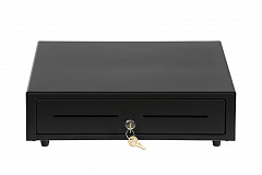 Денежный ящик АТОЛ CD-410-B черный, 410*415*100, 24V, для Штрих-ФР в Чебоксарах